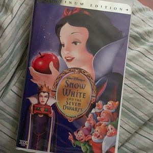 platinum edition snow white vhs